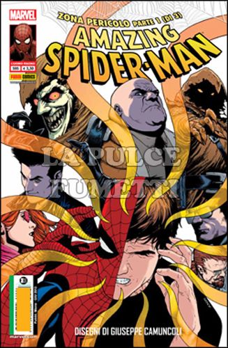 UOMO RAGNO #   595 - AMAZING SPIDER-MAN 13 - ZONA PERICOLO 1 (DI 3)